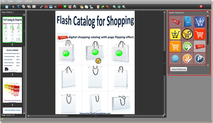 flash catalog buy icons resource