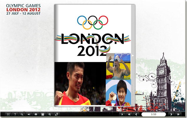 sports magazine screen shot