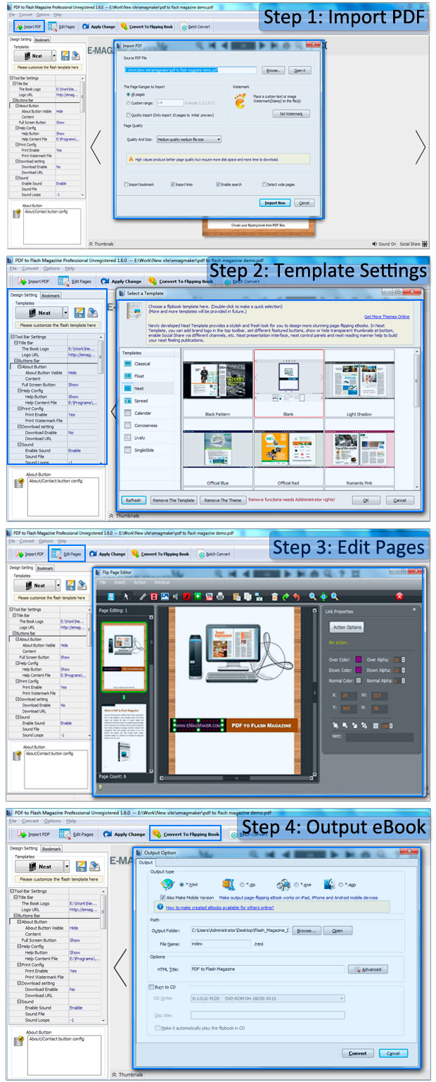 pdf-to-flash-Catalog-mac-steps
