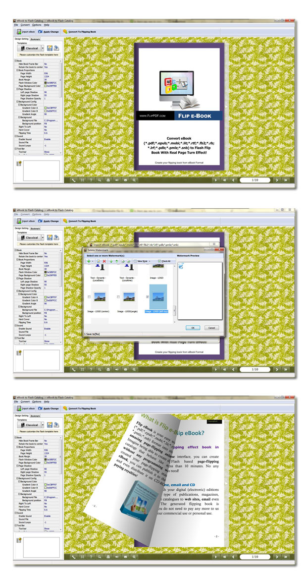 ebook to flash catalog screenshot