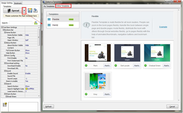 install the new templates of catalog maker