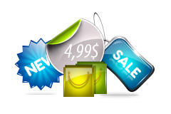 Insert and define product price, image and shopping button