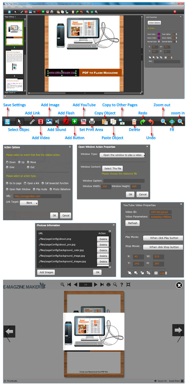 pdf_to_flash_catalog_pro_screenshots