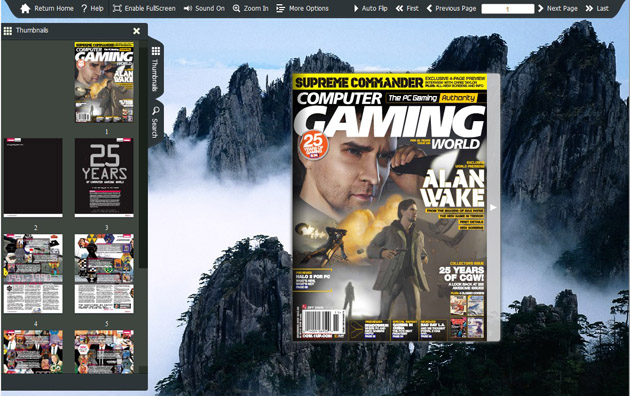 Flash Catalog Templates of Mountain Peak screenshot