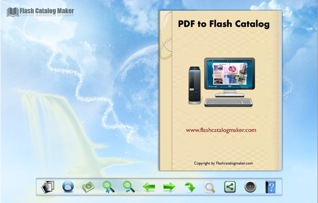 Windows 8 Flash Catalog Templates of Shining Style full